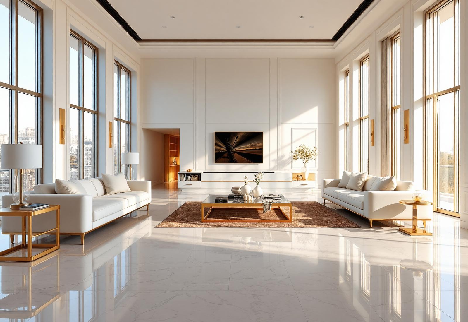 Intérieur luxueux impeccablement entretenu à Ouagadougou
